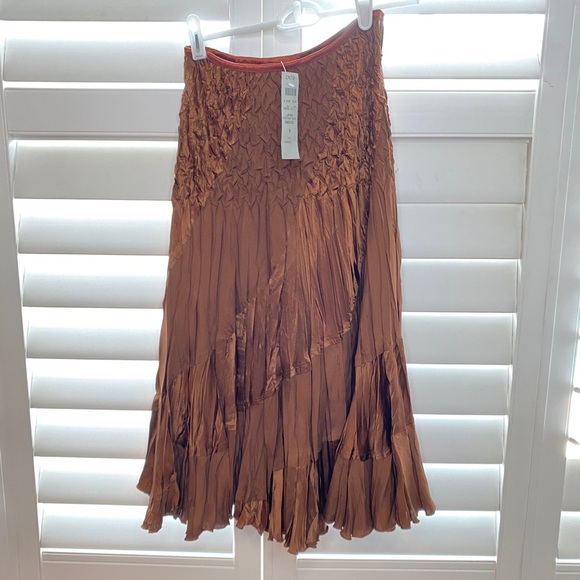 Cache Dresses & Skirts - 🆘❌ LAST CHANCE Cache NWT Bronze Skirt